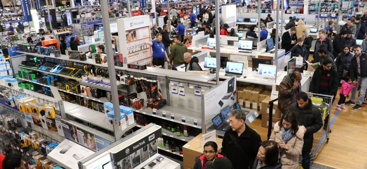 Best Buy Black Friday 2018 store